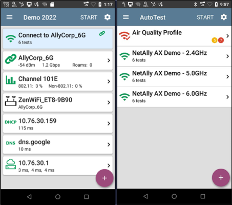 AirCheck G3 - Auto Test